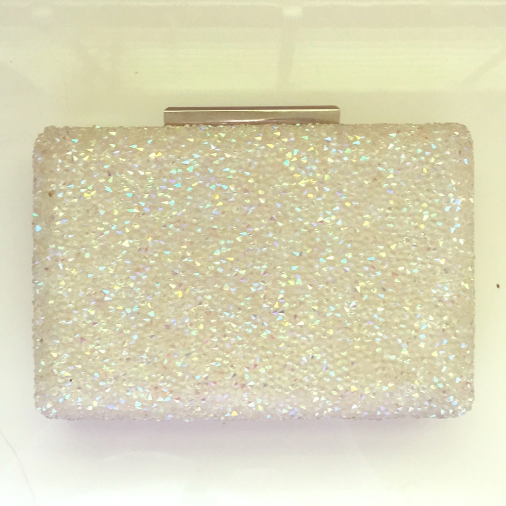 Cute Crystaly clutch (USED ONCE)